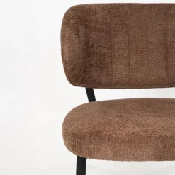 Mangohoutonline Loungefauteuil Anna Oranje Grijs Jacob Jenzens