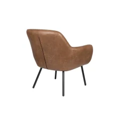 Mangohoutonline Loungefauteuil Filip Vintage Bruin Jacob Jenzens