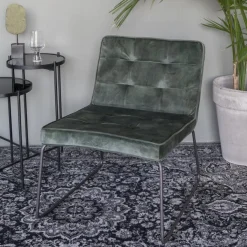 Mangohoutonline Loungefauteuil Stellan Grijsgroen Jacob Jenzens