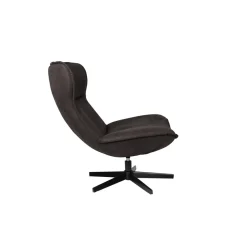 Mangohoutonline Loungefauteuil Thor Antraciet Jacob Jenzens