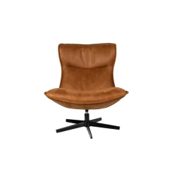 Mangohoutonline Loungefauteuil Thor Cognac Jacob Jenzens