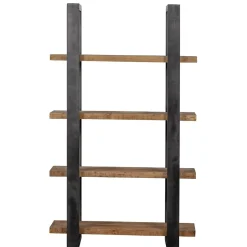 Mangohoutonline Mangohouten Boekenkast Durham 160 cm Mahom