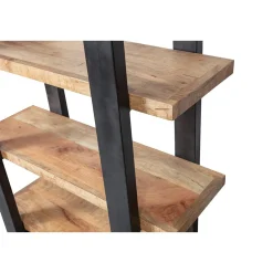 Mangohoutonline Mangohouten Boekenkast Durham 120 cm Mahom