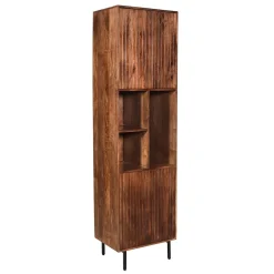 Mangohoutonline Mangohouten Boekenkast Japandi 55 cm Mahom