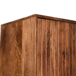 Mangohoutonline Mangohouten Boekenkast Japandi 55 cm Mahom