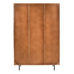 Mangohoutonline Mangohouten Boekenkast Japandi 135 cm Mahom