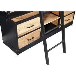 Mangohoutonline Mangohouten Boekenkast Lincoln 160 x 225 cm Mahom