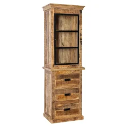 Mangohoutonline Mangohouten Buffetkast Denver 65x200 cm Recht Mahom