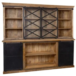 Mangohoutonline Mangohouten Buffetkast Denver 260×220 cm X Mahom