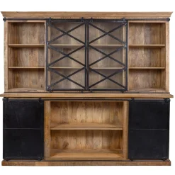 Mangohoutonline Mangohouten Buffetkast Denver 240×220 cm X Mahom