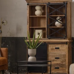 Mangohoutonline Mangohouten Buffetkast Denver 100 cm X Mahom