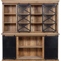 Mangohoutonline Mangohouten Buffetkast Denver 220×220 cm X Mahom