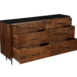 Mangohoutonline Mangohouten Dressoir Austin 175 cm Mahom