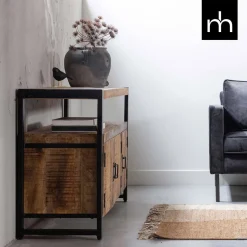 Mangohoutonline Mangohouten Dressoir Britt 140 cm Mahom