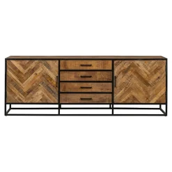 Mangohoutonline Mangohouten Dressoir New Haven 210 cm Mahom