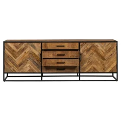 Mangohoutonline Mangohouten Dressoir New Haven 210 cm Mahom