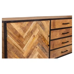 Mangohoutonline Mangohouten Dressoir New Haven 210 cm Mahom