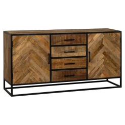 Mangohoutonline Mangohouten Dressoir New Haven 165 cm Mahom