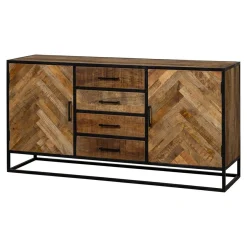 Mangohoutonline Mangohouten Dressoir New Haven 165 cm Mahom