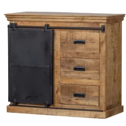 Mangohoutonline Mangohouten Dressoir Newark 100 cm Mahom