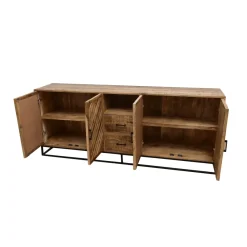 Mangohoutonline Mangohouten Dressoir Reno 220 cm Mahom