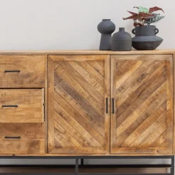 Mangohoutonline Mangohouten Dressoir Reno 140 cm Mahom