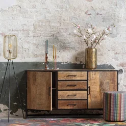 Mangohoutonline Mangohouten Dressoir San Antonio 165 cm Mahom