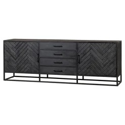 Mangohoutonline Mangohouten Dressoir Sienna 210 cm Mahom