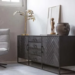 Mangohoutonline Mangohouten Dressoir Sienna 165 cm Mahom