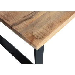 Mangohoutonline Mangohouten Eettafel Britt  Rechthoek 260x100 cm Mahom