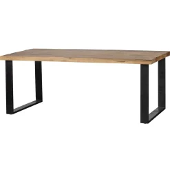 Mangohoutonline Mangohouten Eettafel Britt Rechthoek 280x120 cm Mahom