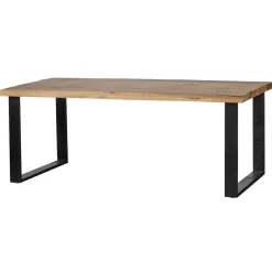 Mangohoutonline Mangohouten Eettafel Britt Rechthoek 180x100 cm Mahom