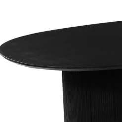 Mangohoutonline Mangohouten Eettafel Chiara Black 180x100 cm Mahom