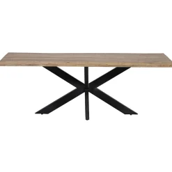 Mangohoutonline Mangohouten Eettafel Memphis Rechthoek 280x120 cm Mahom