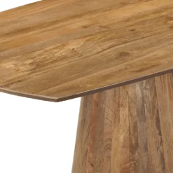 Mangohoutonline Mangohouten Eettafel Nova Deens Ovaal 180×90 cm Mahom