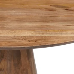 Mangohoutonline Mangohouten Eettafel Nova Rond 150 cm Mahom