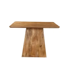 Mangohoutonline Mangohouten Eettafel Nova Vierkant 110x110 cm Mahom