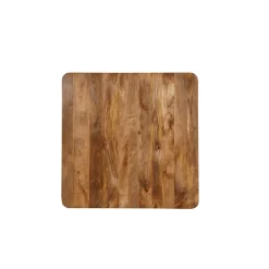 Mangohoutonline Mangohouten Eettafel Nova Vierkant 110x110 cm Mahom