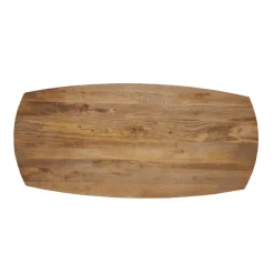 Mangohoutonline Mangohouten Eettafel Nova Deens Ovaal 210×100 cm Mahom