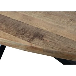Mangohoutonline Mangohouten Eettafel Tulsa Ovaal 160x90 cm Mahom