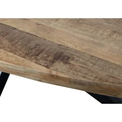 Mangohoutonline Mangohouten Eettafel Tulsa Ovaal 210×100 cm Mahom
