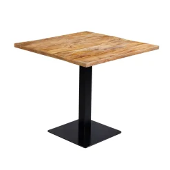 Mangohoutonline Mangohouten Horecatafel vierkant 80x80 cm Mahom
