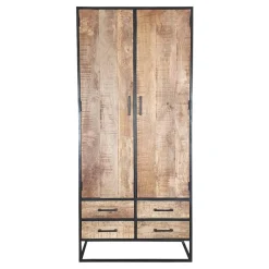 Mangohoutonline Mangohouten Kabinet Kast San Antonio 90 cm Mahom