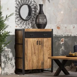 Mangohoutonline Mangohouten Kast Britt 100 cm Mahom