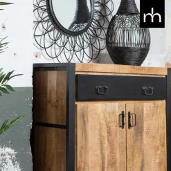 Mangohoutonline Mangohouten Kast Britt 100 cm Mahom