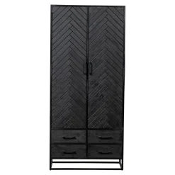 Mangohoutonline Mangohouten Kast Sienna 90 cm Mahom