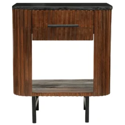 Mangohoutonline Mangohouten Nachtkastje Austin 50 cm Mahom