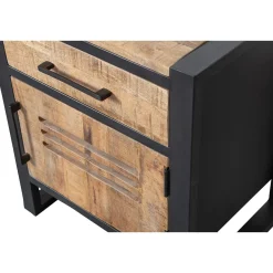 Mangohoutonline Mangohouten Nachtkastje Henderson met lade Mahom