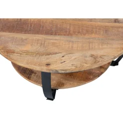 Mangohoutonline Mangohouten Salontafel Bakersfield 90 cm Mahom