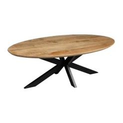 Mangohoutonline Mangohouten Salontafel Vicenza Ovaal Mahom